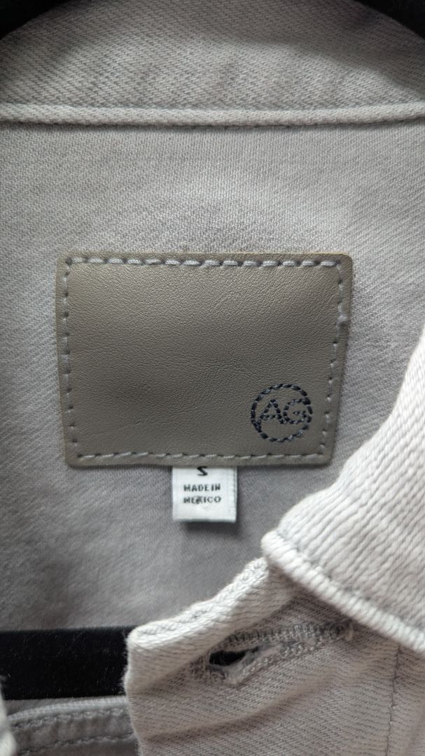 Adriano Goldschmied Light Grey Denim Jacket