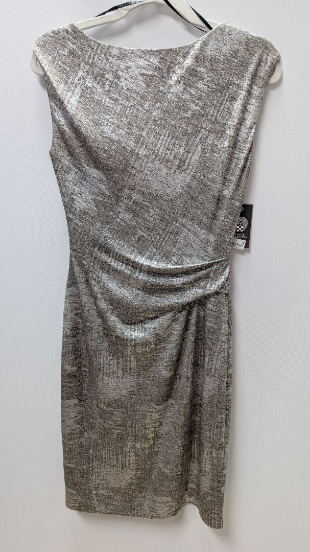 Vince Camuto Silver Sleeveless Bodycon Dress