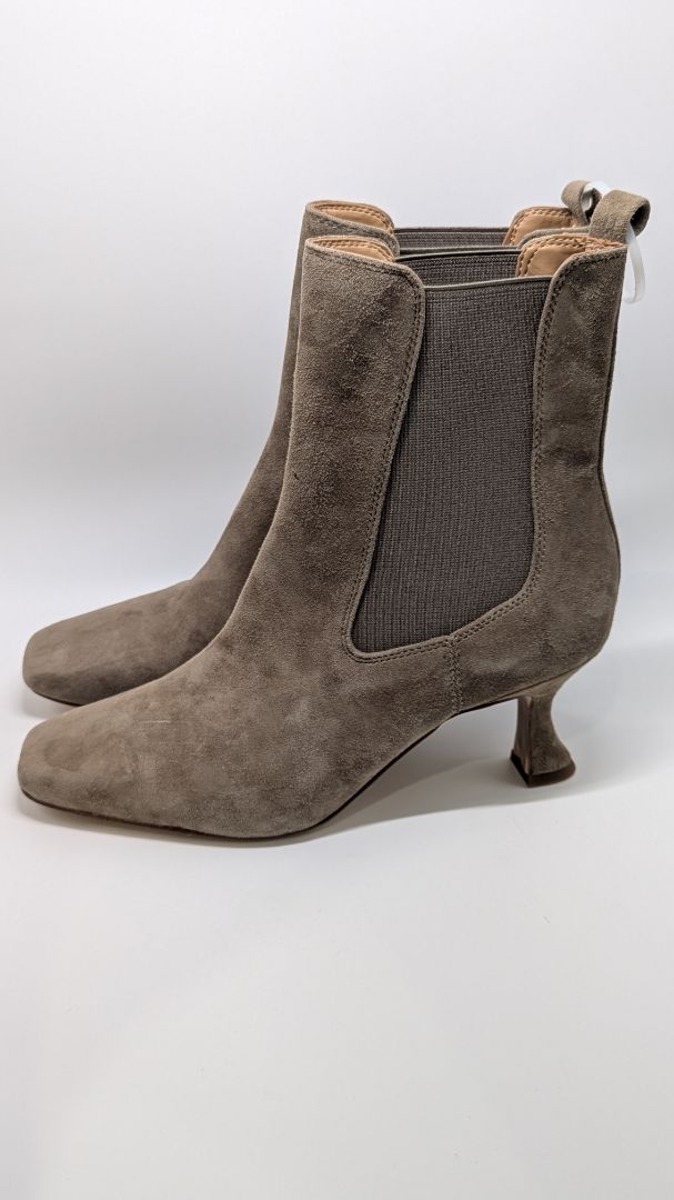Sam Edelman Green Lani Fern Heeled Boots