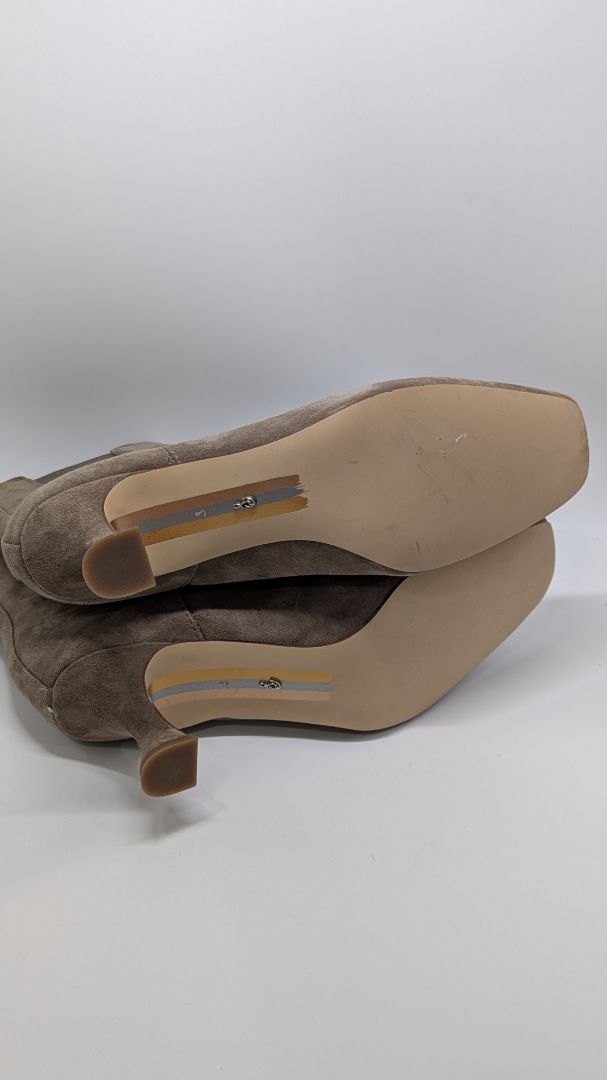 Sam Edelman Green Lani Fern Heeled Boots