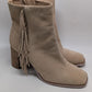 Sam Edelman Ona Fringe Suede Camel Boots