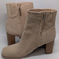 Sam Edelman Ona Fringe Suede Camel Boots