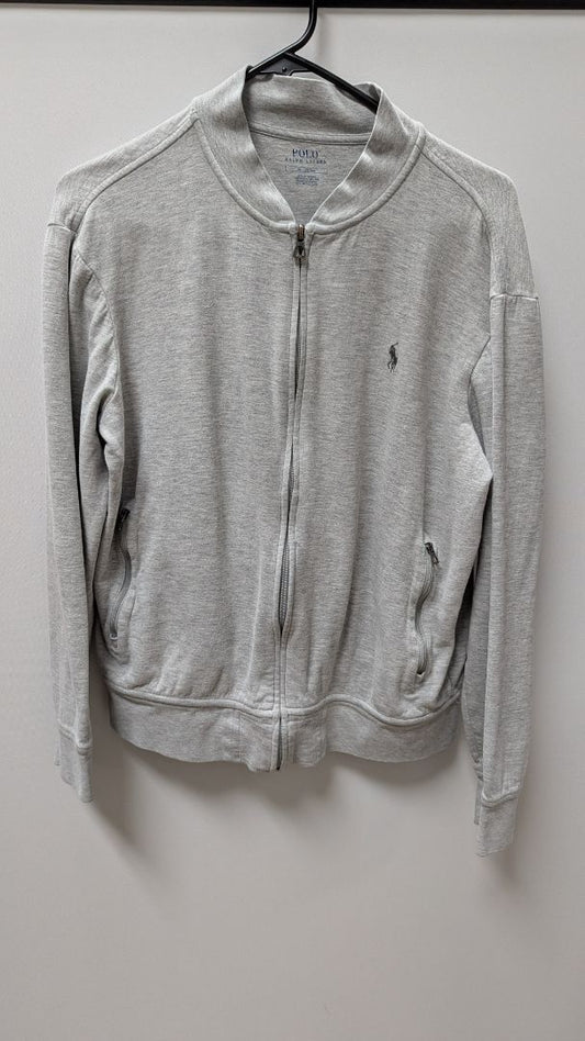 Polo Ralph Lauren Light Heather Grey Zippered Jacket
