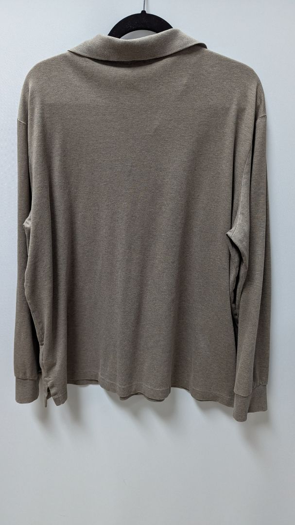 Polo Ralph Lauren Light Brown Long-Sleeve Classic Fit Polo Shirt