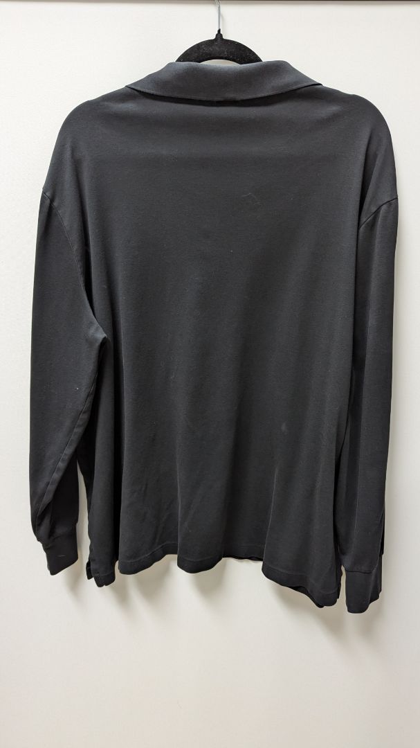 Polo Ralph Lauren Black Long-Sleeve Classic Fit Polo Shirt