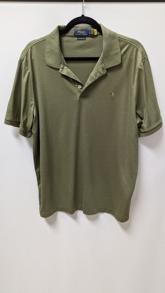 Polo Ralph Lauren Dark Green Classic Fit Polo Shirt