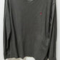 Polo Ralph Lauren Dark Grey V-Neck Long-Sleeve T-Shirt