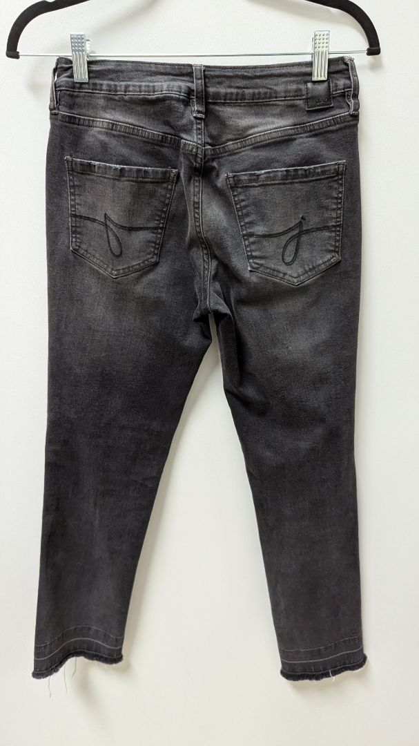 Jag Jeans Black Mid-Rise Ankle Flare Jeans