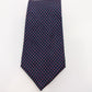 Turnbull & Asser Navy/Red Printed Silk Necktie