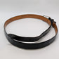 Black Genuine Alligator Skin Belt