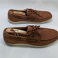 SAS Brown Decksider Lace-Up Comfort Tripad Loafers