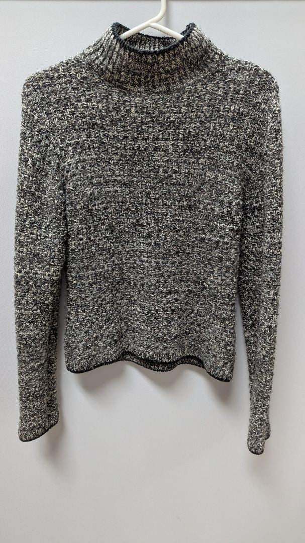 ET VOUS Paris Grey Wool & Silk Blend Sweater