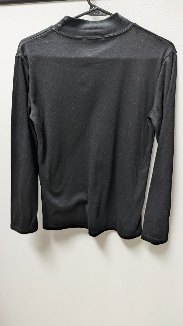 Meeting CiCi Black Long-Sleeve Turtleneck Sweater