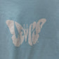 Levi's Light Blue Butterfly Graphic Crop T-Shirt