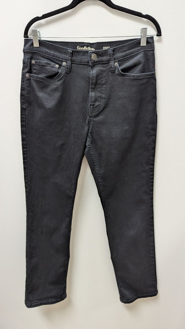 Goodfellow & Co Men's Black Total Flex Straight Pants