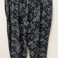 SO Navy/White Floral Casual Pants