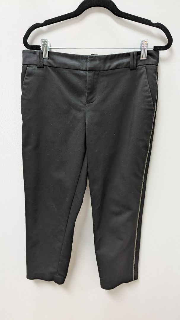 Calvin Klein Black Pants with Silver Beading