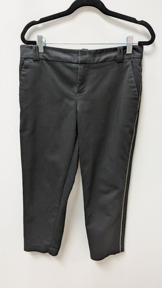 Calvin Klein Black Pants with Silver Beading