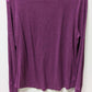 Alfani Intimates Purple Ribbed Knit Sweater