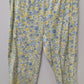 Green/Yellow/Blue Floral Cropped Sleepwear Pants