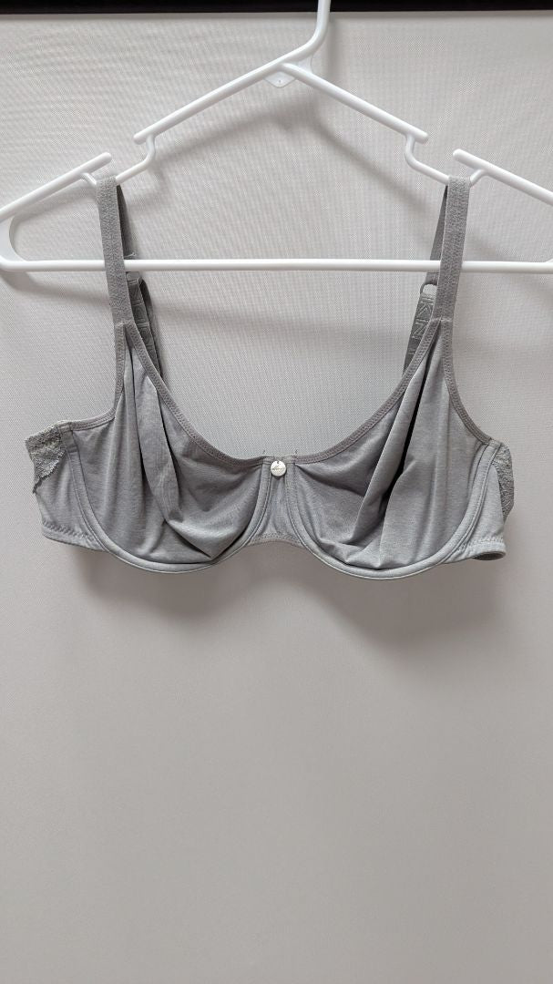 DKNY Grey Unlined Underwire Bra
