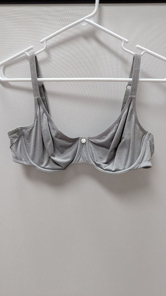 DKNY Grey Unlined Underwire Bra