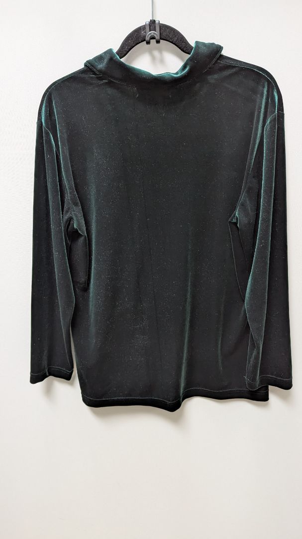 Casual Corner ANNEX Dark Green Velvet Clothing Set