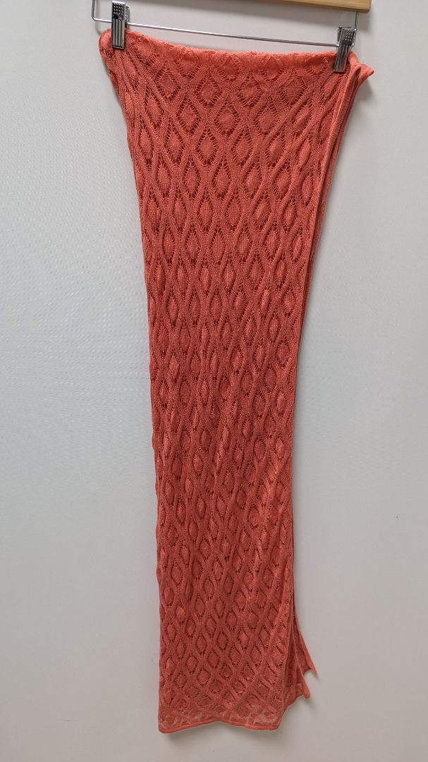 Nordstrom Peach Cashmere Shawl Scarf