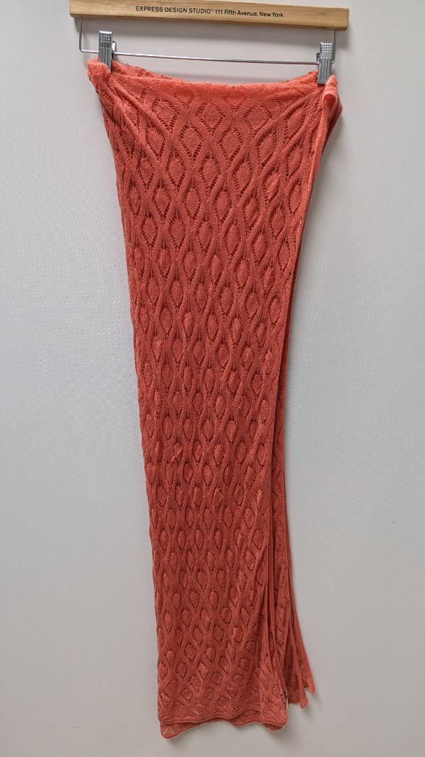 Nordstrom Peach Cashmere Shawl Scarf