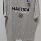 NAUTICA Grey Logo Graphic T-Shirt
