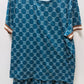 Blue/Brown Printed 2-Piece Sleepwear Set
