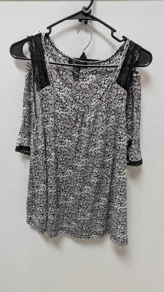 Rene Rofe Purple Floral 2PC Sleepwear Set