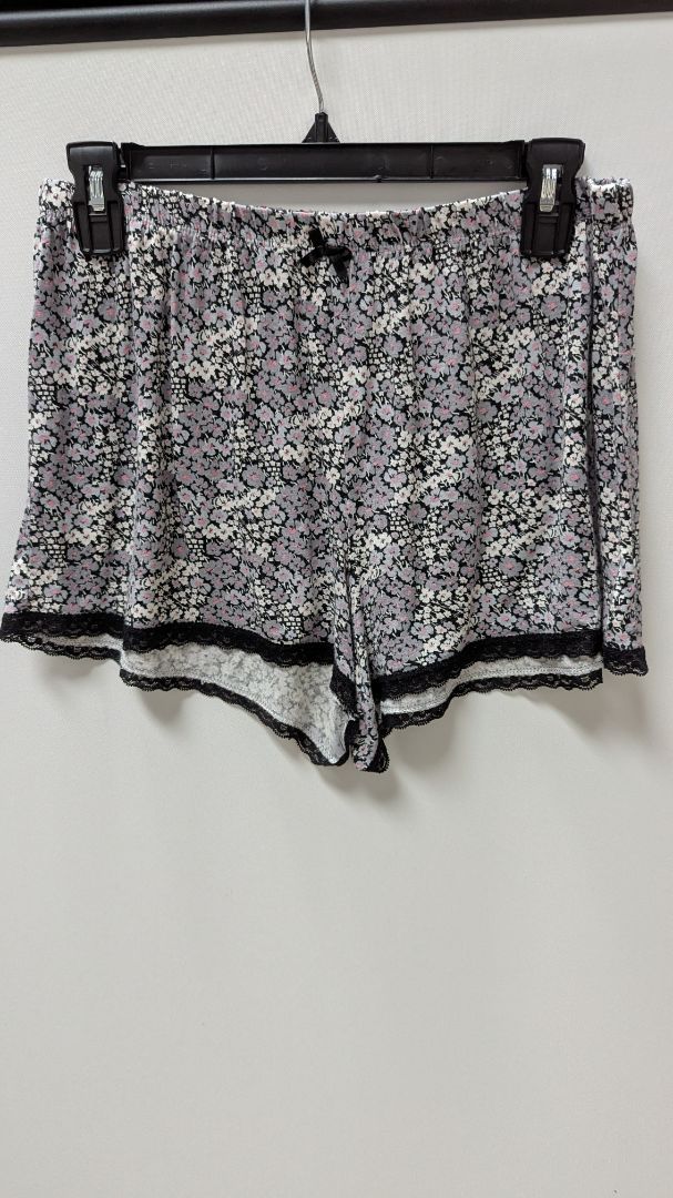 Rene Rofe Purple Floral 2PC Sleepwear Set