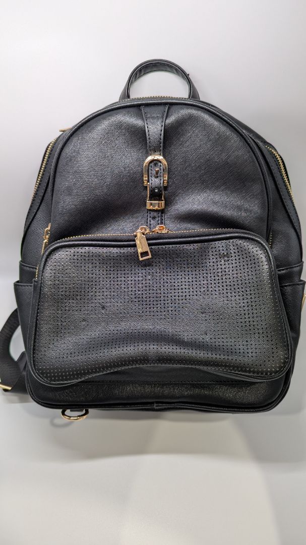 Designer Park Company Black Rope Drop Backpack