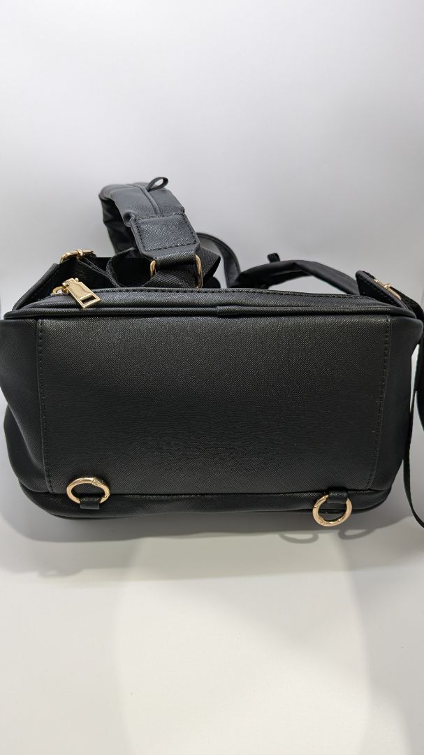 Designer Park Company Black Rope Drop Backpack