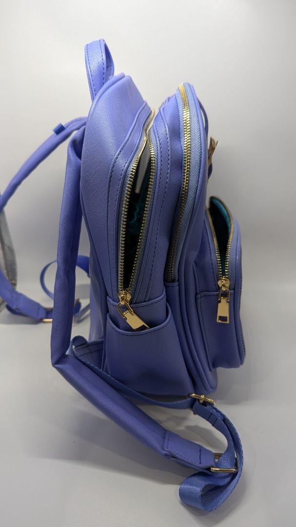 Designer Park Company Purple Rope Drop Backpack