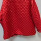 Anne Klein Red Quilted Winter Jacket