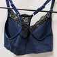 Maidenform Navy/Black Lace Trim Bralette