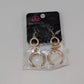 Paparazzi Gold "Majestically Moon Child" Earrings
