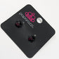 Paparazzi Black/Purple Spider Stud Earrings