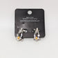 Paparazzi Silver Rhinestone Clip-On Earrings