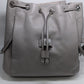 Michael Kors Ash Grey Riley LG Leather Backpack