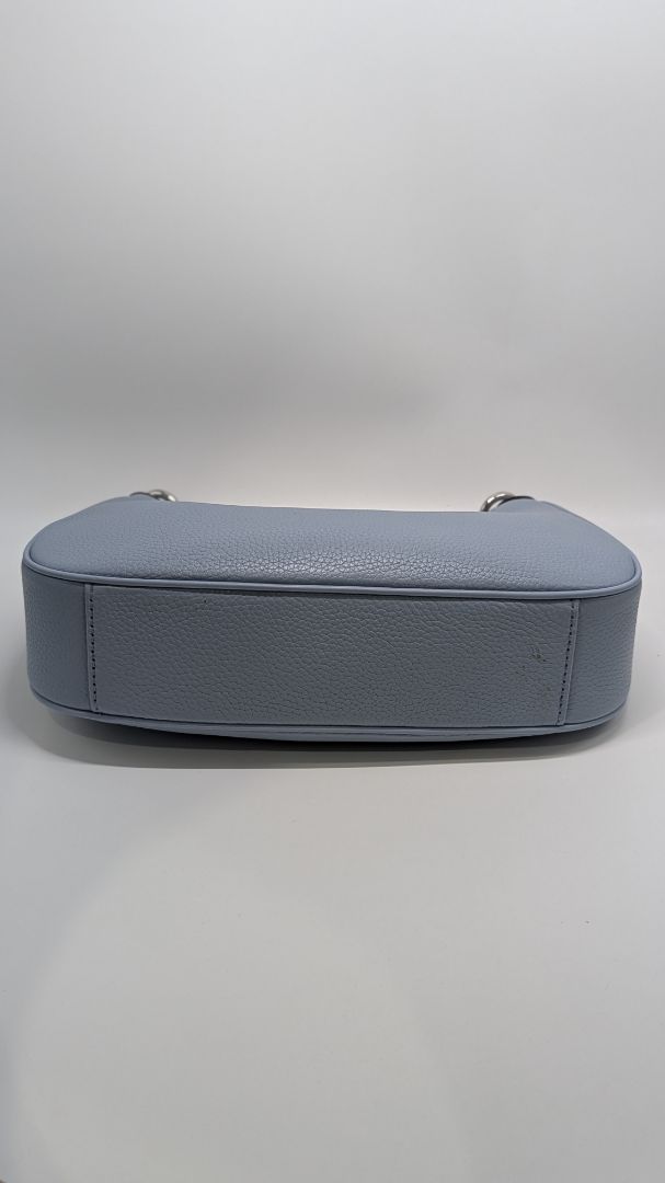 Michael Kors Pale Blue LG Zip Pouchette Purse