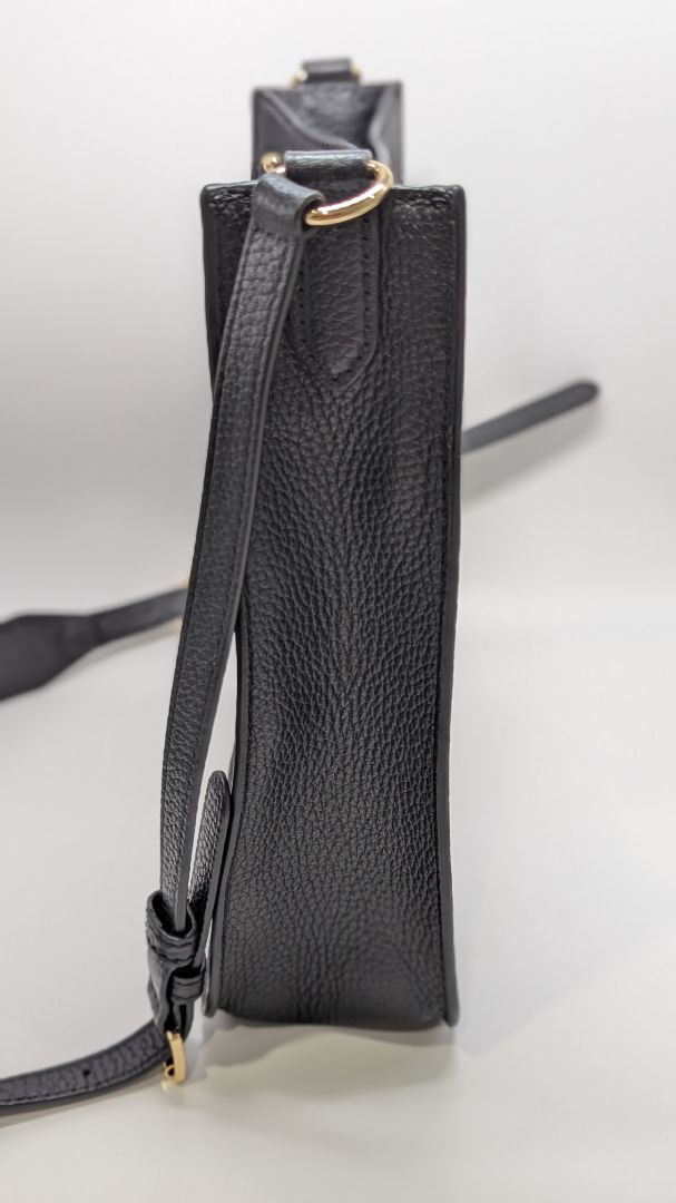 Michael Kors Black Studded NS Messenger Purse