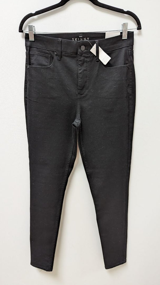 NWT White House Black Market Black Skinny Ankle Jeans (6L)