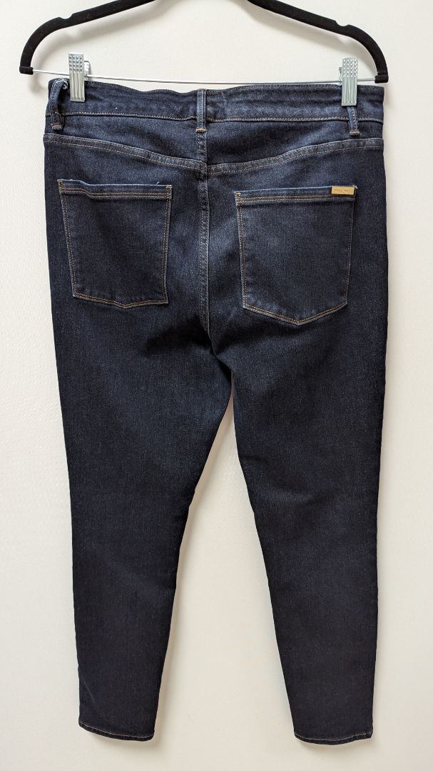 White House Black Market Dark Wash Skinny Ankle Jeans (8)