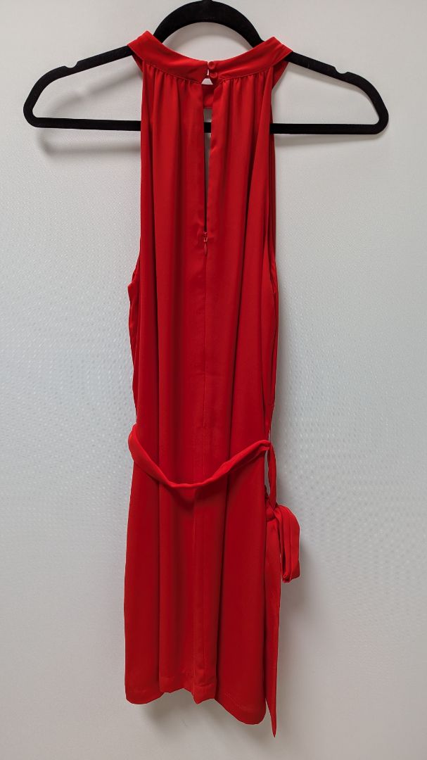 a loves a Red Sleeveless Shift Dress