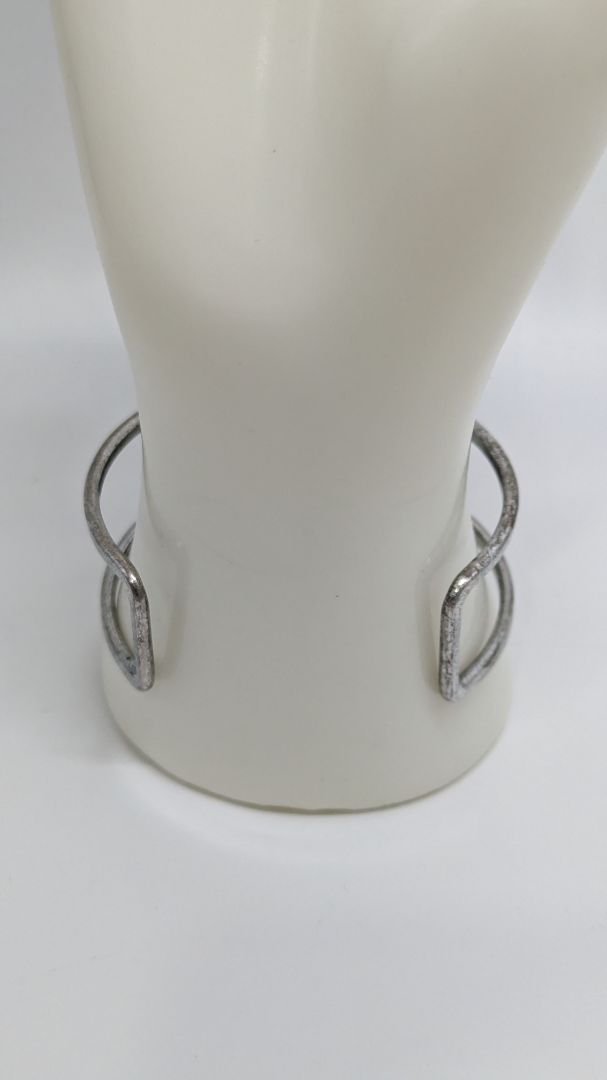 Paparazzi Silver/Purple Open Medallion Bangle Bracelet