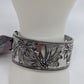 Paparazzi Silver Cutout Thick Metal Cuff Bracelet