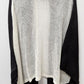 Jamie Gries Collection Black/White Shawl Cardigan